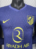 2025-26 ATM Away Long Sleeve Player Version Soccer Jersey (长袖球员)