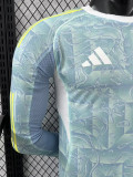 2025-26 JUV Away Long Sleeve Player Version Soccer Jersey (长袖球员)