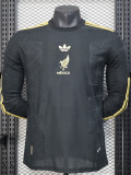 2025-26 Mexico Gold Cup Black Long Sleeve Player Version Soccer Jersey (长袖球员)