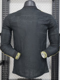 2025-26 Mexico Gold Cup Black Long Sleeve Player Version Soccer Jersey (长袖球员)