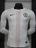 2025-26 CHE Away Long Sleeve Player Version Soccer Jersey (长袖球员)