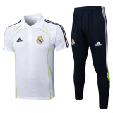 2025-26 RMA White Short shirts and Long trousers Suit #C2538