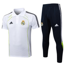 2025-26 RMA White Short shirts and Long trousers Suit #C2538