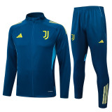 2025-26 JUV Lake blue Jacket Tracksuit #A2549