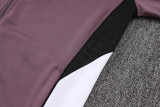 2025-26 Man Utd Grey purple Jacket Tracksuit #A2550