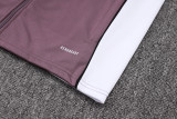 2025-26 Man Utd Grey purple Jacket Tracksuit #A2550