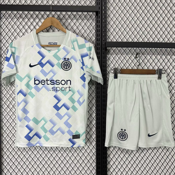 2025-26 INT Away Kids Soccer Jersey (左袖/背下广告)