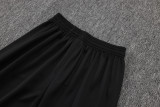 2025-26 Man Utd Grey purple Short shirts and Long trousers Suit #C2537
