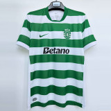 2025-26 Sporting Lisbon Home 1:1 Fans Soccer Jersey