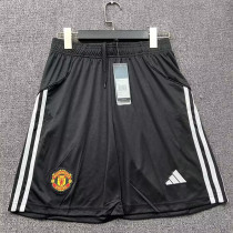 2025-26 Man Utd Black Shorts Pants