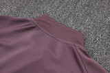 2025-26 Man Utd Grey purple Jacket Tracksuit #A2550