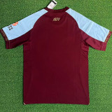 2025-26 Aston Villa Home Fans Soccer Jersey