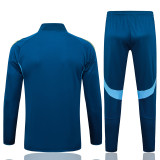 2025-26 JUV Lake blue Jacket Tracksuit #A2549