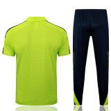 2025-26 RMA Green Short shirts and Long trousers Suit #C2539