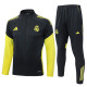 2025-26 RMA Dark gray Jacket Tracksuit #A2547