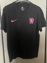 2025-26 CHE Black High Quality Casual T-Shirt #圆领