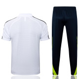 2025-26 RMA White Short shirts and Long trousers Suit #C2538