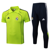 2025-26 RMA Green Short shirts and Long trousers Suit #C2539