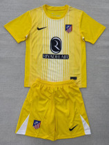 2025-26 ATM Yellow GoalKeeper Kids Soccer Jersey