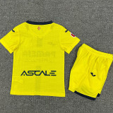 2025-26 Villarreal Home Kids Soccer Jersey
