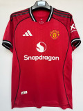 2025-26 Man Utd Home Player Version Soccer Jersey