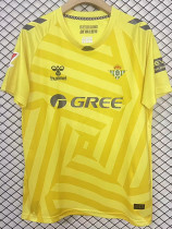 2025-26 Real Betis Yellow Goalkeeper Fans Soccer Jersey