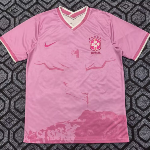 2025-26 Brazil Pink Special Edition Training shirts (女神)