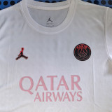 2025-26 PSG White Fans Training shirts (JD粉标)
