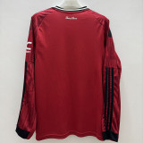 2025-26 Man Utd Home Long Sleeve Soccer Jersey (长袖)