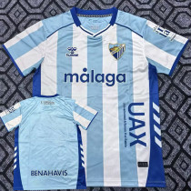 2025-26 Malaga Home Fans Soccer Jersey