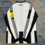 2025-26 Newcastle Home Long Sleeve Soccer Jersey (长袖)
