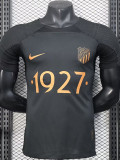 2025 Ittihad Black Special Edition Player Version Training shirts (黄广告)