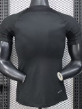 2025 Ittihad Black Special Edition Player Version Training shirts (黄广告)