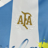 2025 Argentina Cartoon Special Edition Fans Soccer Jersey