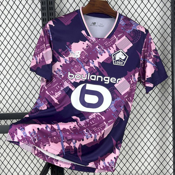 2025-26 Lille Purple Special Edition Fans Soccer Jersey