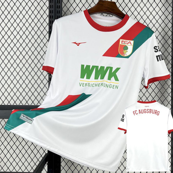 2025-26 Augsburg FC Home Fans Soccer Jersey