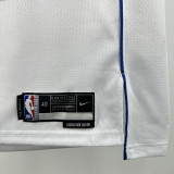 2022-23 Dallas Mavericks FLAGG #32 White Top Quality Hot Pressing NBA Jersey(V领)