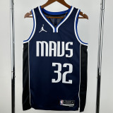 2022-23 Dallas Mavericks FLAGG #32 Royal Blue Top Quality Hot Pressing NBA Jersey (Trapeze Edition)飞人版