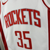 2022-23 ROCKETS DURANT #35 White Top Quality Hot Pressing NBA Jersey