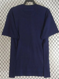 2025 PSG Royal blue XO High Quality Casual T-Shirt 宝蓝