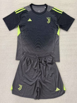2025-26 JUV Black GoalKeeper Kids Soccer Jersey