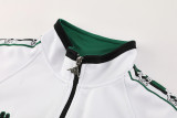 2025-26 Real Betis White Black Jacket Tracksuit #01