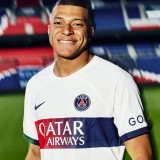 2023-24 PSG Away Fans Soccer Jersey