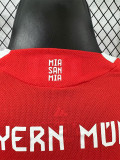 2025-26 Bayern Home Long Sleeve Player Version Soccer Jersey (长袖球员)