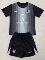 2025-26 ATM Black GoalKeeper Kids Soccer Jersey