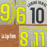 2025-26 BAR Away 1:1 Fans Soccer Jersey
