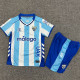 2025-26 Malaga Home Kids Soccer Jersey