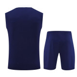 2025-26 INT Royal blue Tank top and shorts suit