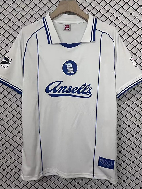 1984-1985 Birmingham White Retro Soccer Jersey