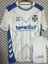 2025-26 CD Tenerife Home Fans Soccer Jersey
